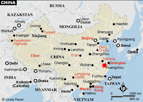 blank map of china provinces. Map China Cities