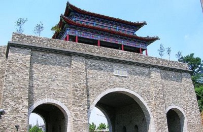 The South City Gate from the Ming Dynasty in Nanjing, China