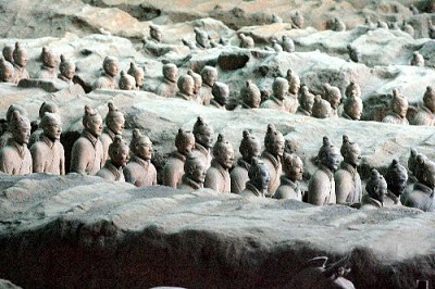 Terra Cotta Army in Xi'an, China