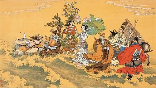 Pa Hsien Guo Hai, Eight Chinese Gods