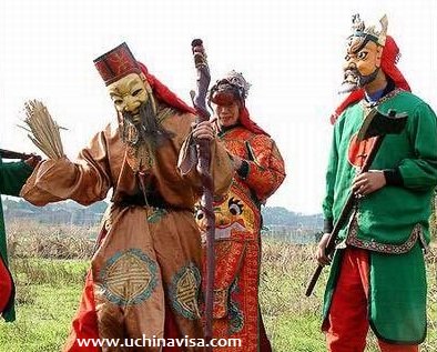 Chinese Sorcerer's masks