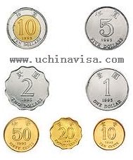 Hong Kong Currency coins