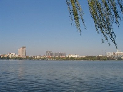 Lake Mochou, Stone City Scenic Area in Nanjing, Jiangsu, China