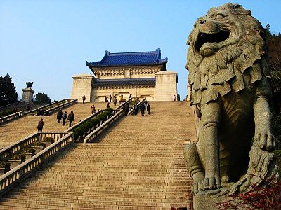 Sun Yat-sen’s Mausoleum, Nanjing, Jiangsu, China